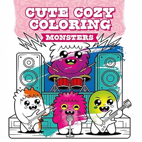 Cute Cozy Coloring: Monsters