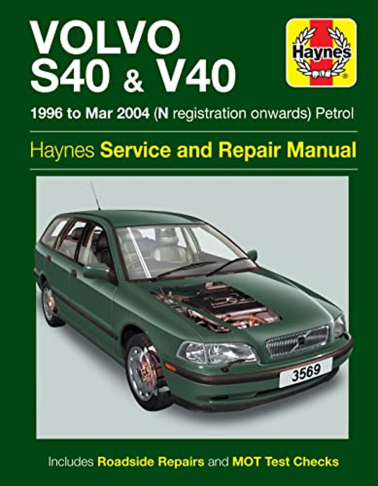 Volvo S40 & V40 Petrol (96 – Mar 04) Haynes Repa – 96–04