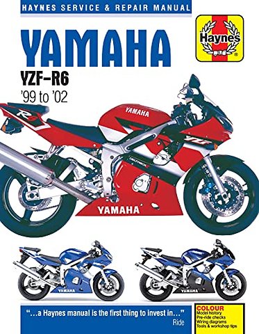 Yamaha YZF–R6 (99 – 02) Haynes Repair Manual