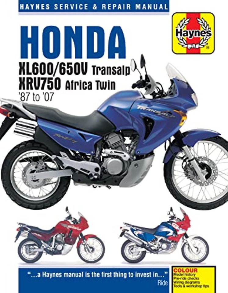 Honda XL600/650 Transalp & XRV750 Africa Twin (87 – 07)