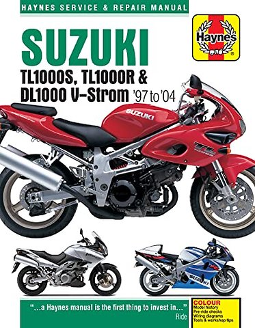 Suzuki TL1000S/R & DL1000 V–Strom (97 – 04) Haynes Repair Manual
