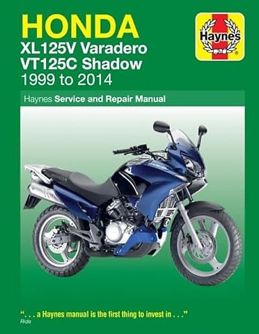 Honda XL125V Varadero & VT125C Shadow (99-14)
