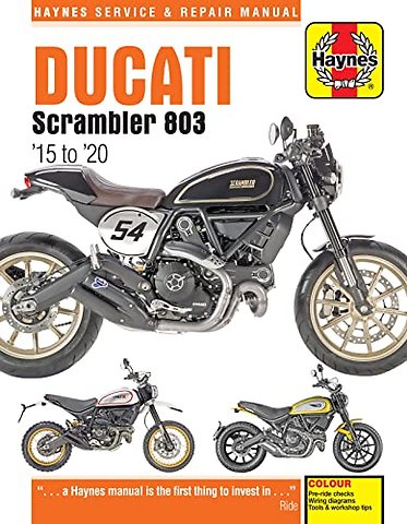 Ducati Scrambler 803 (15 - 20) Haynes Repair Manual