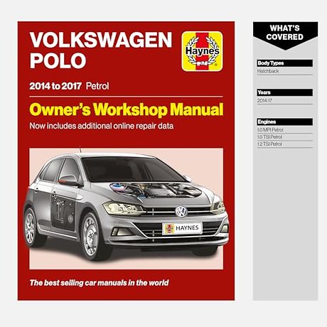 Volkswagen Polo 2014 to 2017 Petrol – Owners Workshop Manual – Now includes additional online repair data
