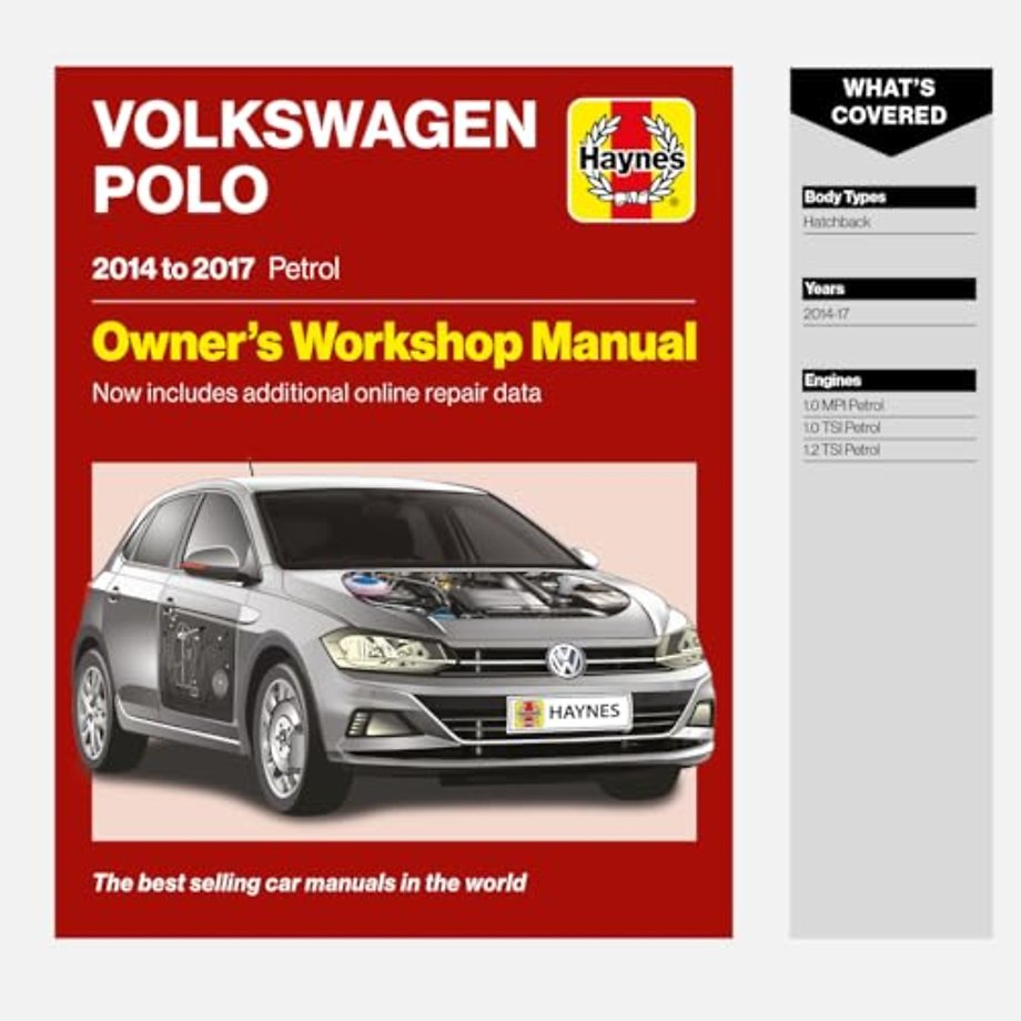 Volkswagen Polo 2014 to 2017 Petrol – Owners Workshop Manual – Now includes additional online repair data