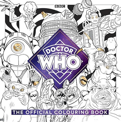 The Official Doctor Who Colouring Book