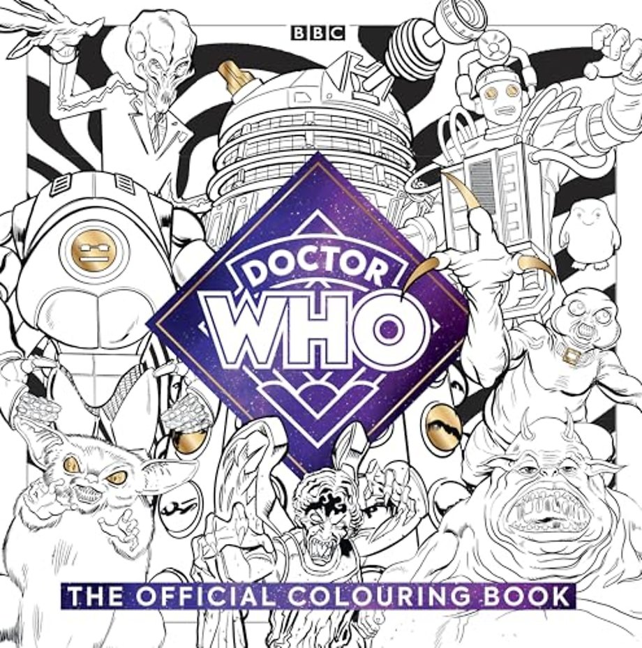The Official Doctor Who Colouring Book