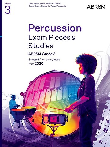 Percussion Exam Pieces & Studies, ABRSM Grade 3