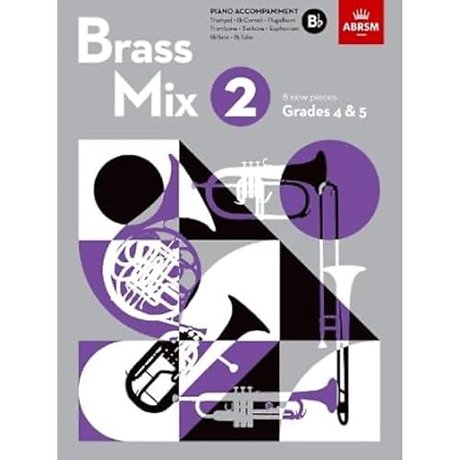 Brass Mix, Book 2, Piano Accompaniment B flat
