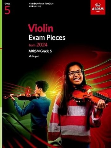 Violin Exam Pieces from 2024, ABRSM Grade 5, Violin Part