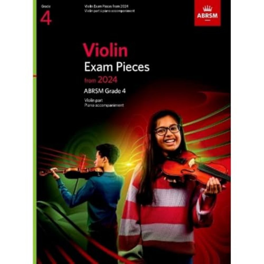 Violin Exam Pieces from 2024, ABRSM Grade 4, Violin Part & Piano Accompaniment