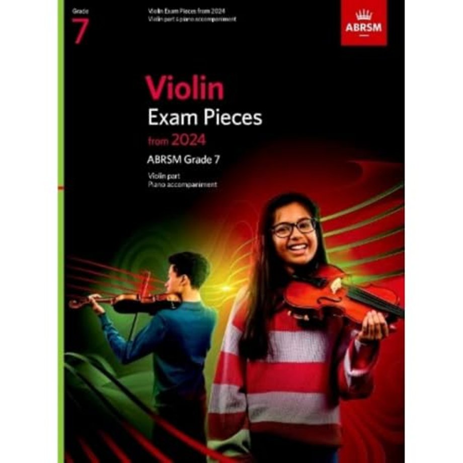 Violin Exam Pieces from 2024, ABRSM Grade 7, Violin Part & Piano Accompaniment
