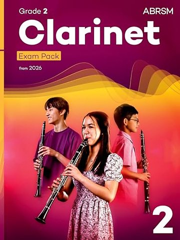Clarinet Exam Pack from 2026, ABRSM Grade 2
