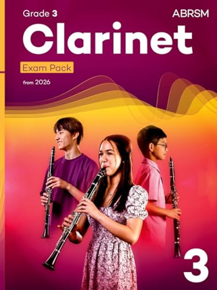 Clarinet Exam Pack from 2026, ABRSM Grade 3