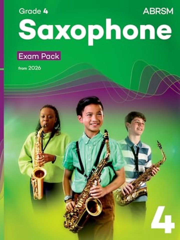 Saxophone Exam Pack from 2026, ABRSM Grade 4