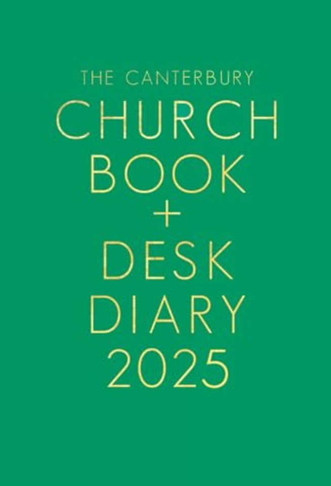 The Canterbury Church Book and Desk Diary 2025 Hardback Edition