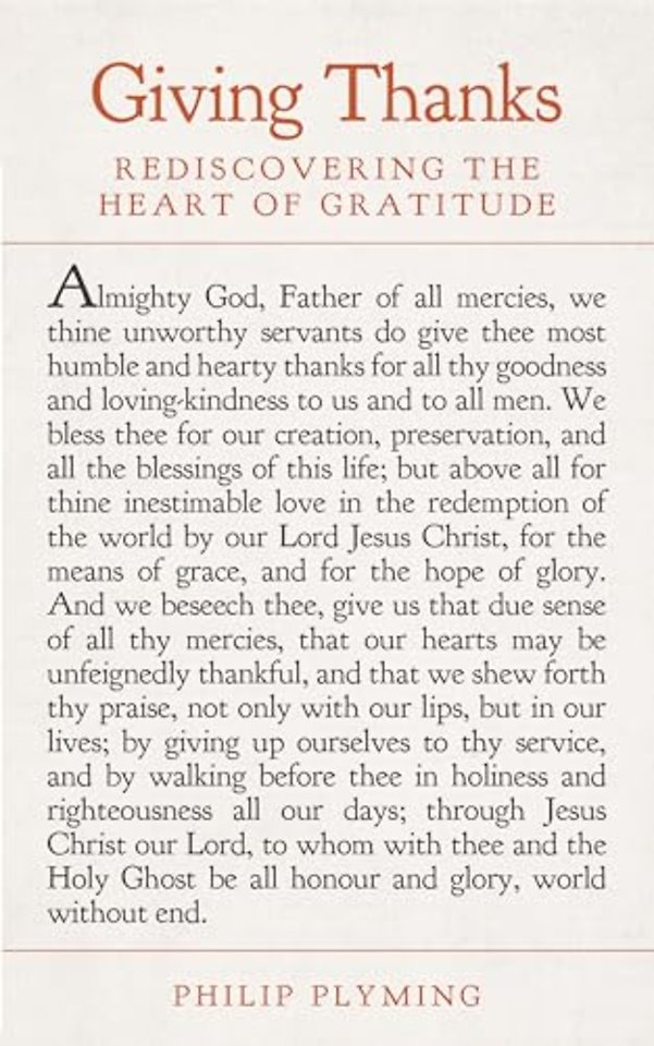 Giving Thanks
