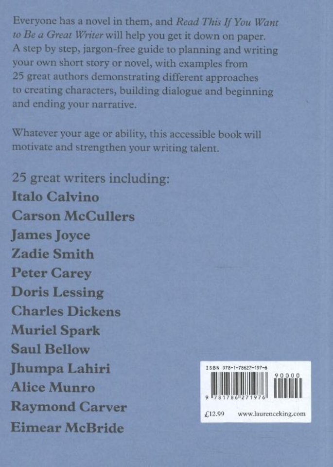 Read This If You Want to Be a Great Writer