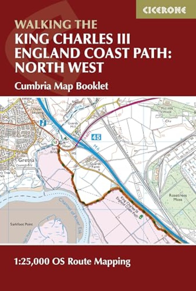 Walking the King Charles III England Coast Path: North West - Cumbria Map Booklet