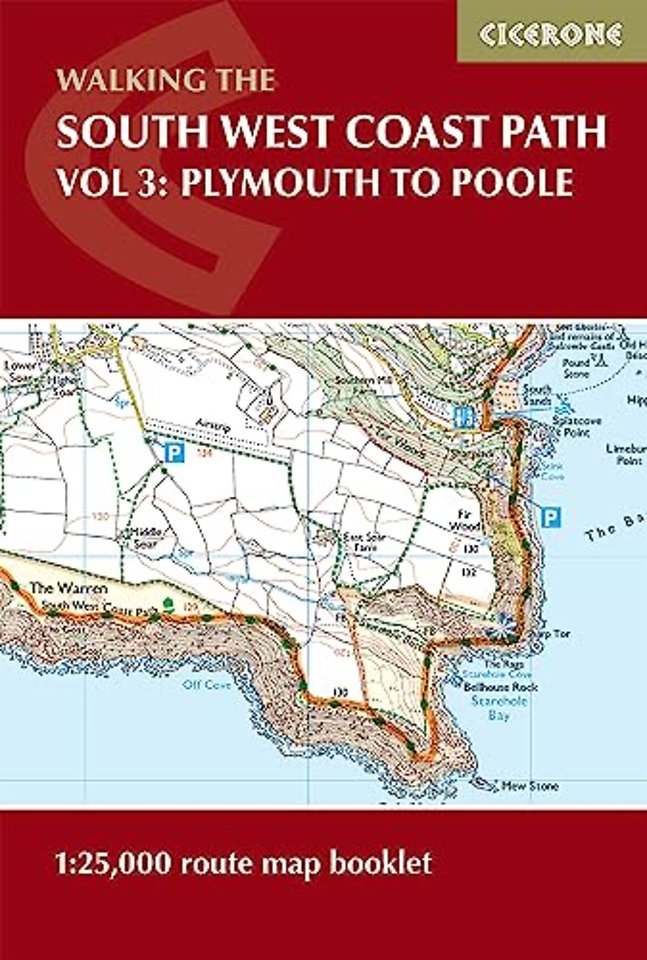 South West Coast Path Map Booklet - Vol 3: Plymouth to Poole