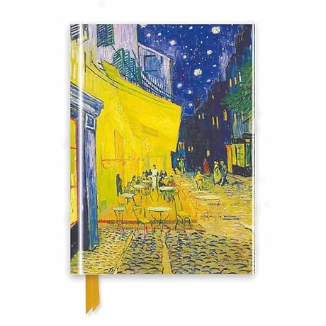 Vincent van Gogh: Cafe Terrace (Foiled Journal)