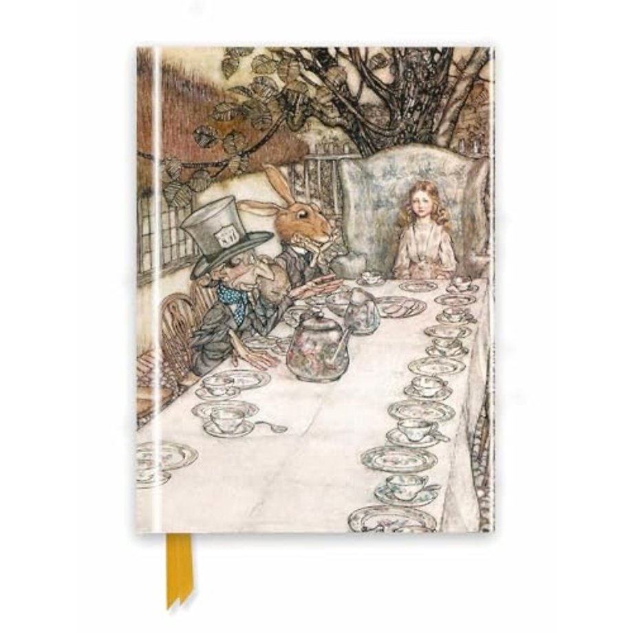 Rackham: Alice In Wonderland Tea Party (Foiled Journal)
