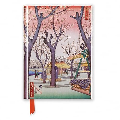 Utagawa Hiroshige: Plum Garden (Foiled Pocket Journal)