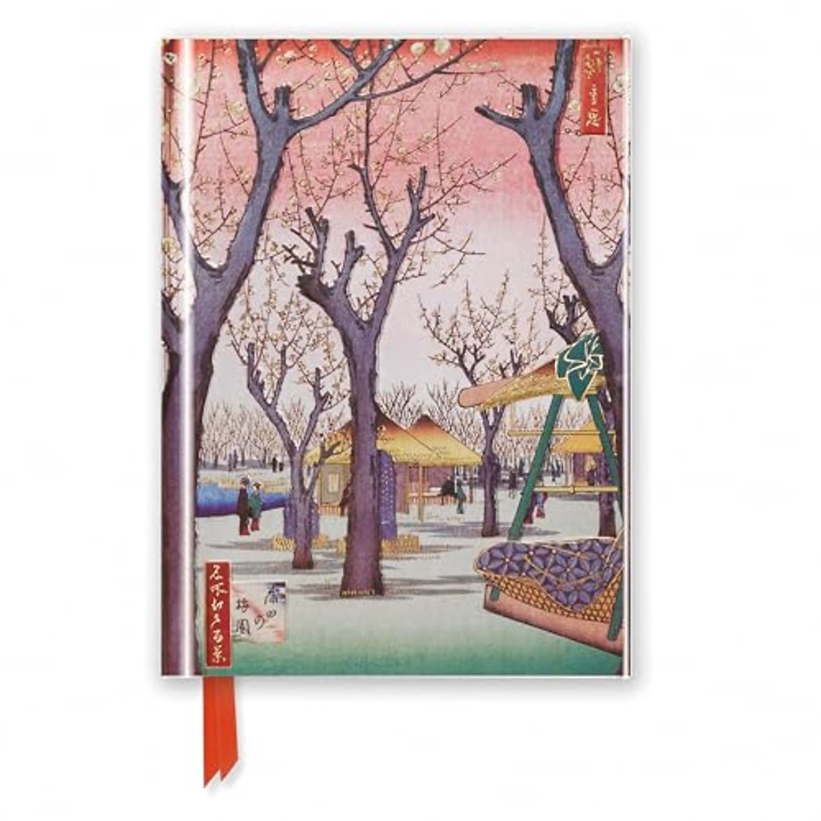 Utagawa Hiroshige: Plum Garden (Foiled Pocket Journal)