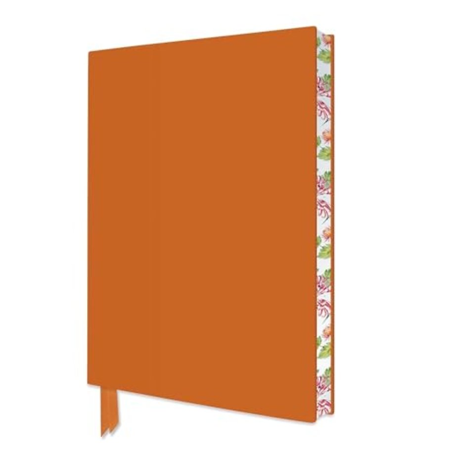 Orange Artisan Notebook (Flame Tree Journals)
