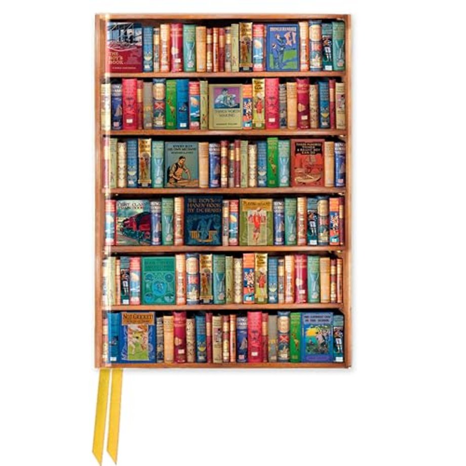 Bodleian Libraries: Hobbies & Pastimes Bookshelves (Foiled Pocket Journal)