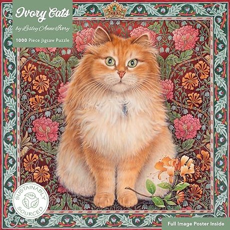Adult Sustainable Jigsaw Puzzle Lesley Anne Ivory: Blossom