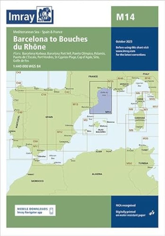 M14 Barcelona to Bouches du Rhone