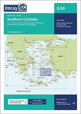 G34 Southern Cyclades (East Sheet)
