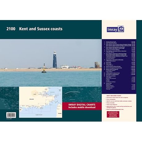 2100 Kent and Sussex Coasts Chart Pack