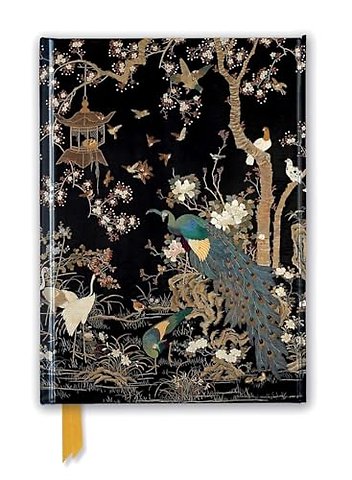 Ashmolean Museum: Embroidered Hanging with Peacock (Foiled Journal)