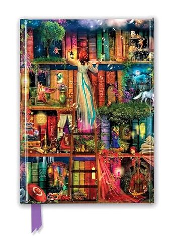 Aimee Stewart: Treasure Hunt Bookshelves (Foiled Journal)