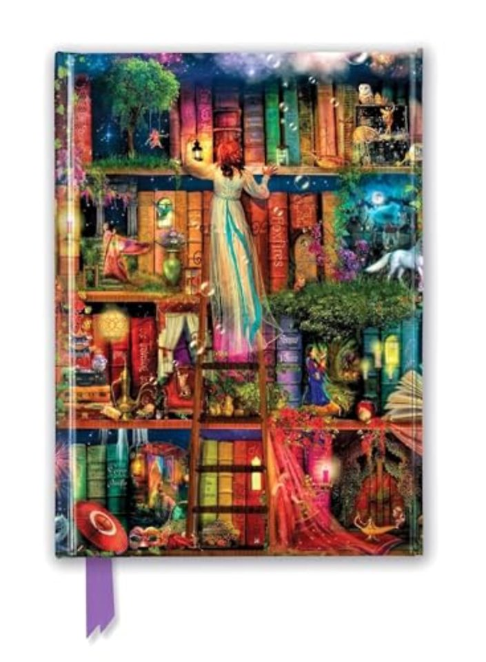 Aimee Stewart: Treasure Hunt Bookshelves (Foiled Journal)