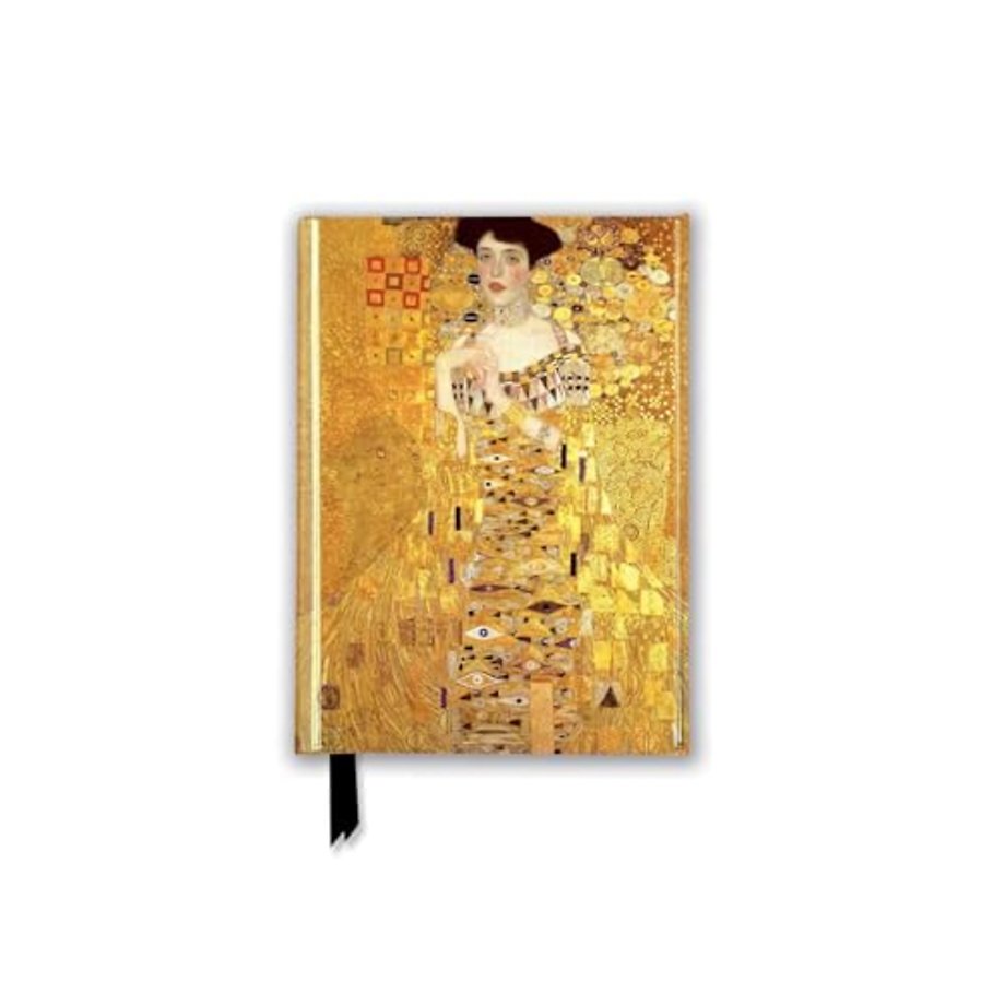 Gustav Klimt: Adele Bloch Bauer I (Foiled Pocket Journal)
