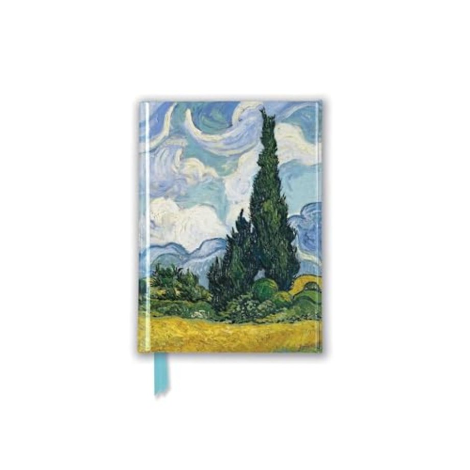Vincent van Gogh: Wheat Field with Cypresses (Foiled Pocket Journal)