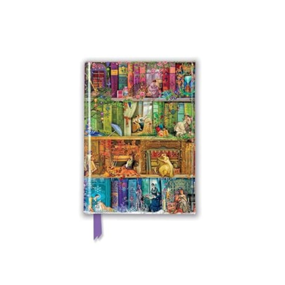 Aimee Stewart: A Stitch in Time Bookshelf (Foiled Pocket Journal)