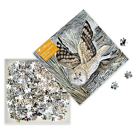 Adult Sustainable Jigsaw Puzzle Angela Harding: Marsh Owl