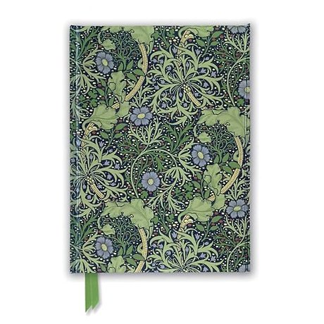 William Morris: Seaweed Wallpaper Design (Foiled Journal)