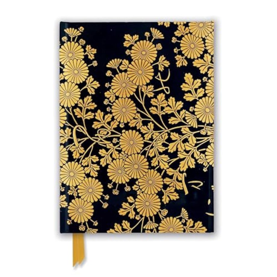 Uematsu Hobi: Box Decorated with Chrysanthemums (Foiled Journal)