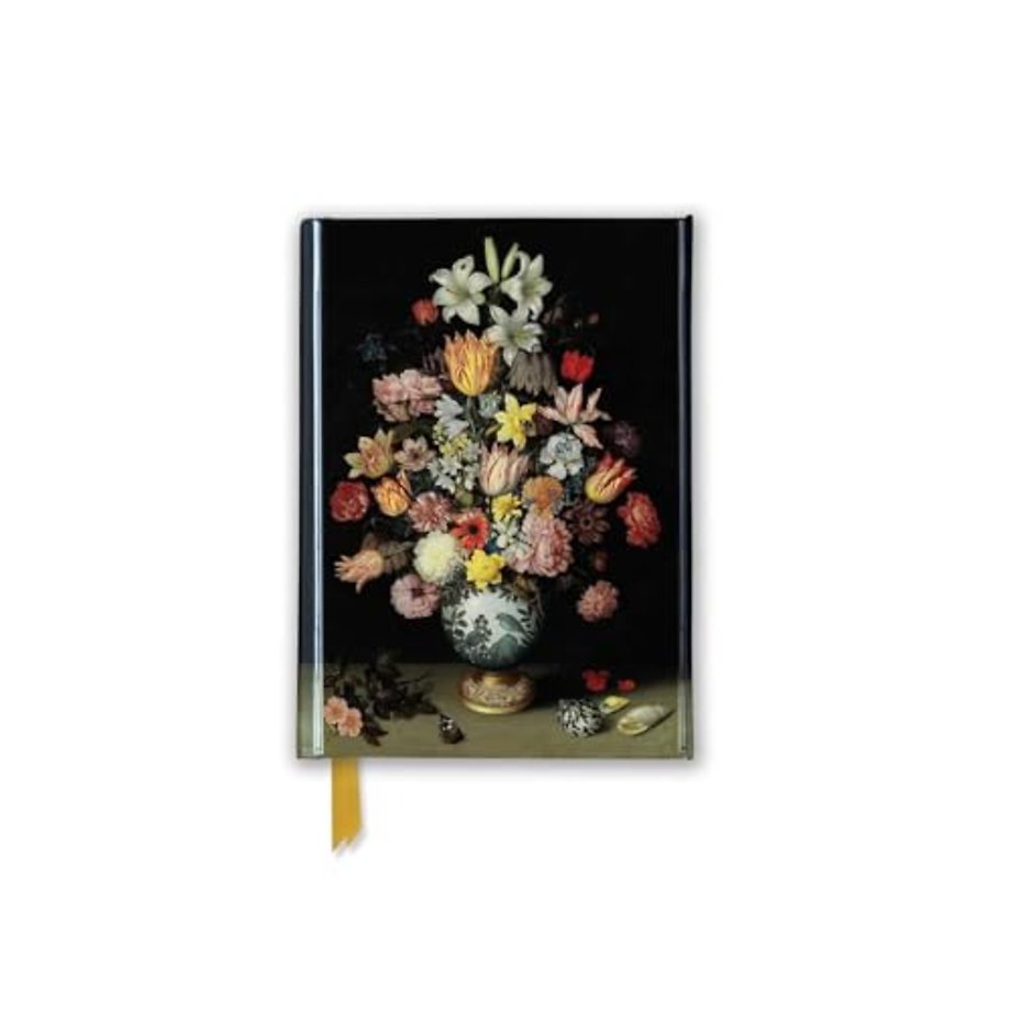 National Gallery: Bosschaert: A Still Life of Flowers (Foiled Pocket Journal)