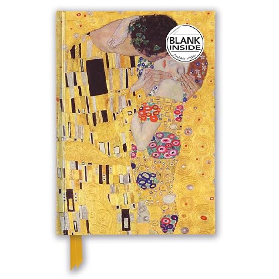 Gustav Klimt: The Kiss (Foiled Blank Journal)