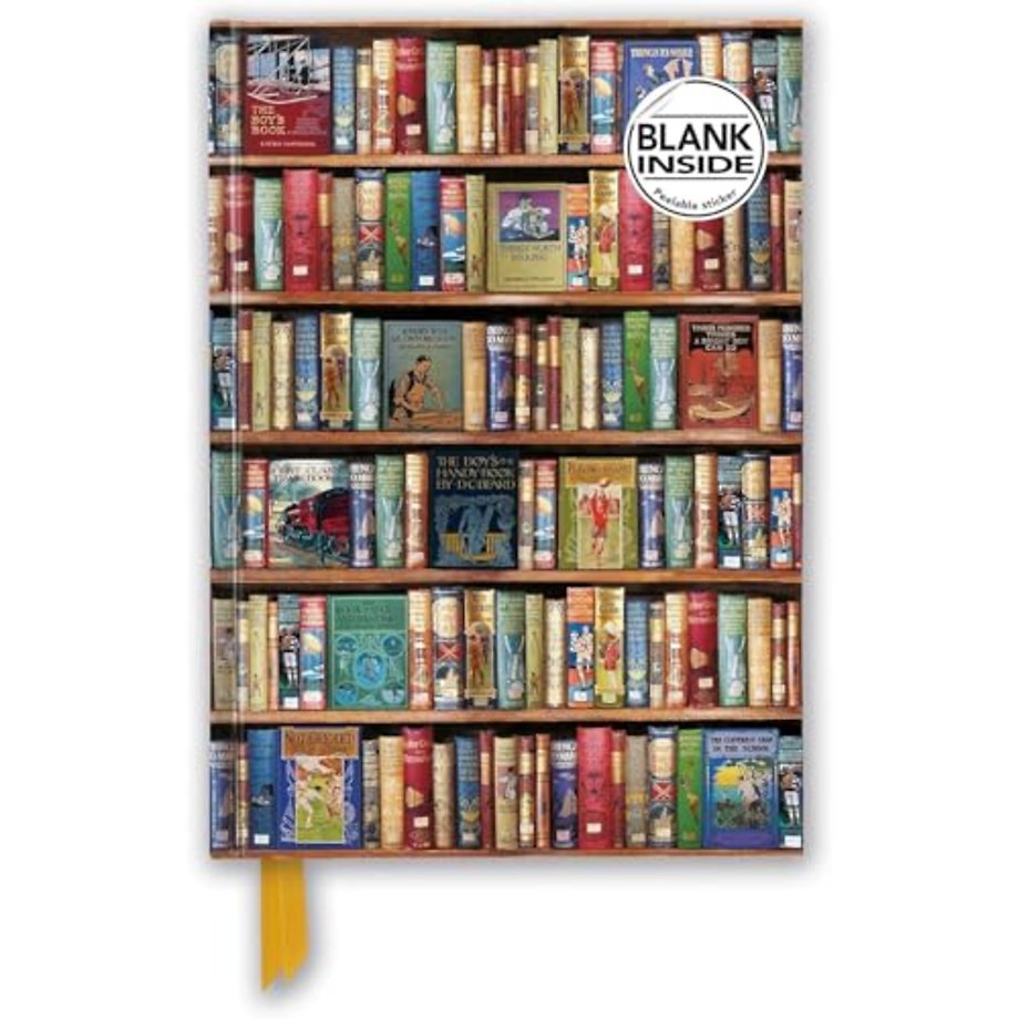 Bodleian Libraries: Hobbies & Pastimes Bookshelves (Foiled Blank Journal)