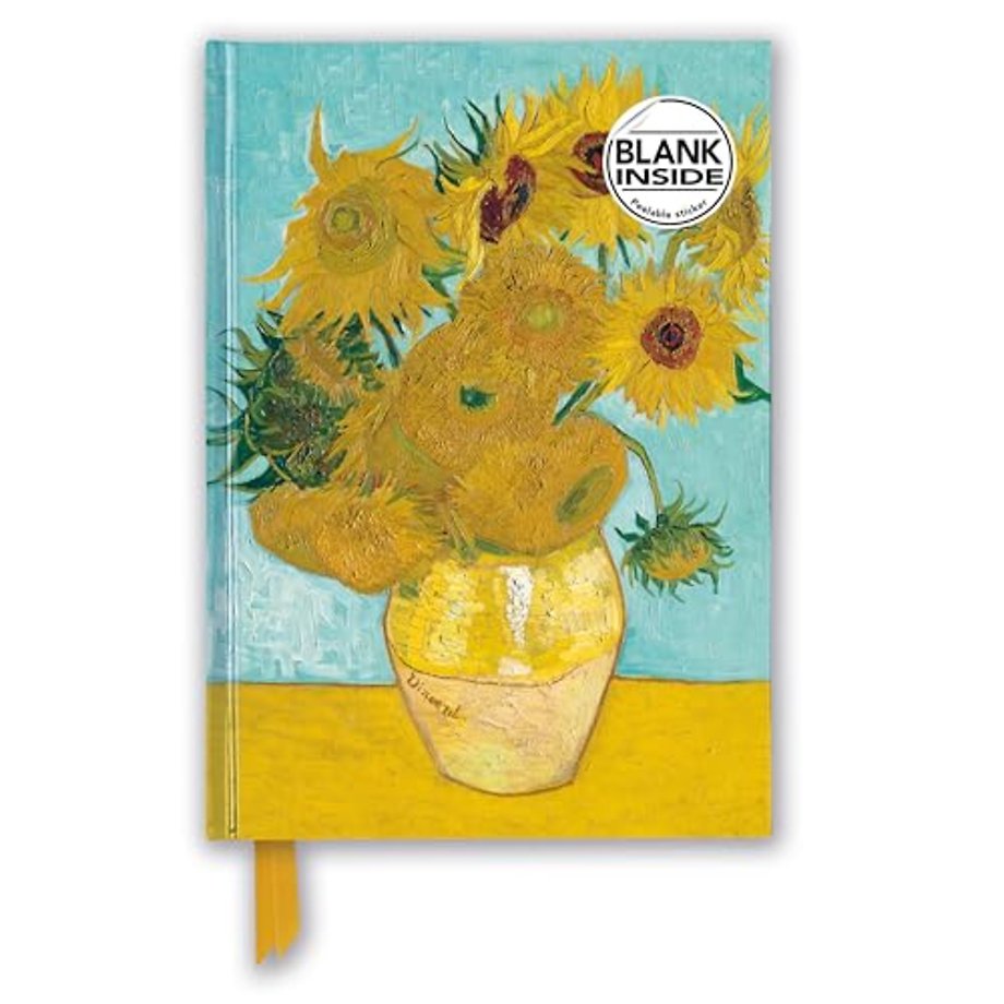 Vincent van Gogh: Sunflowers (Foiled Blank Journal)