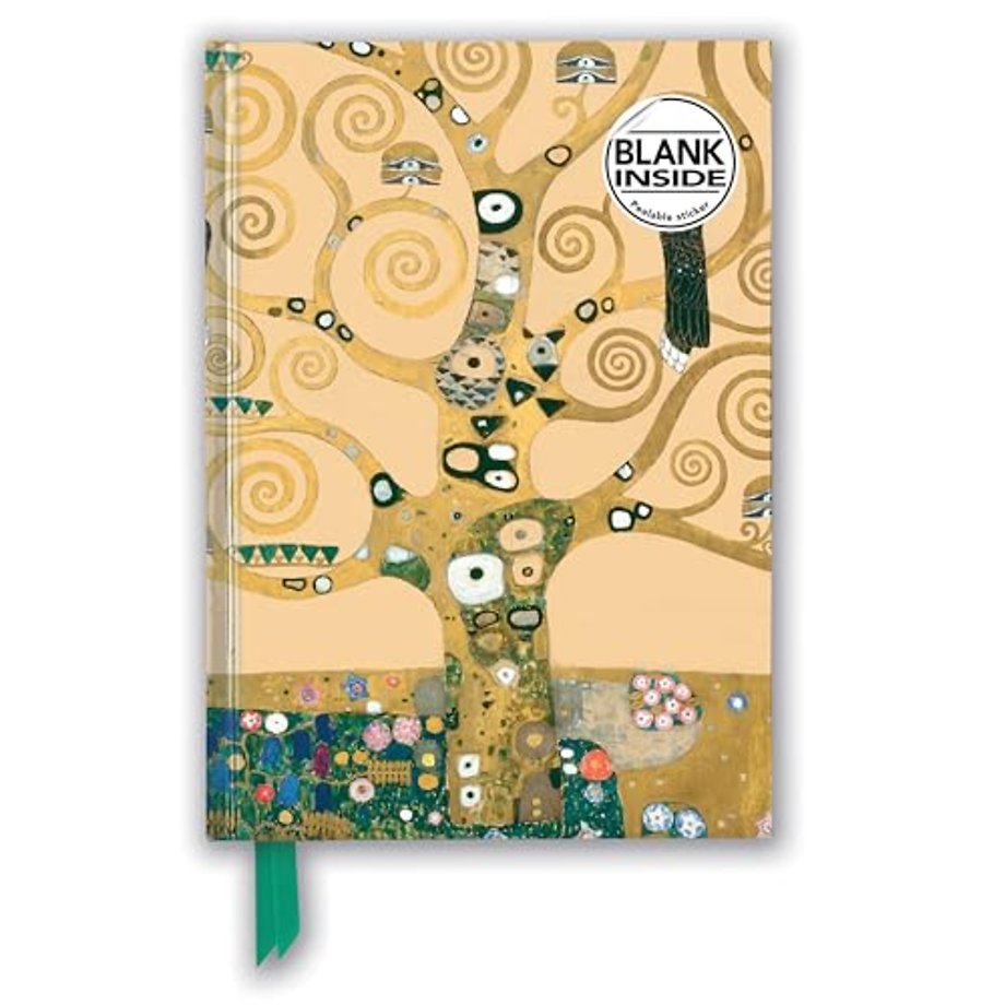 Gustav Klimt: Tree of Life (Foiled Blank Journal)
