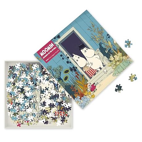 Adult Sustainable Jigsaw Puzzle Moomins on the Riviera