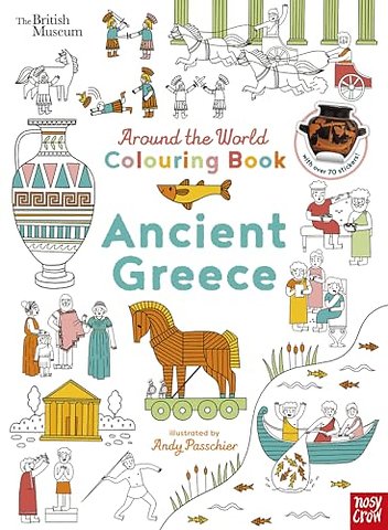 British Museum: Around the World Colouring: Ancient Greece